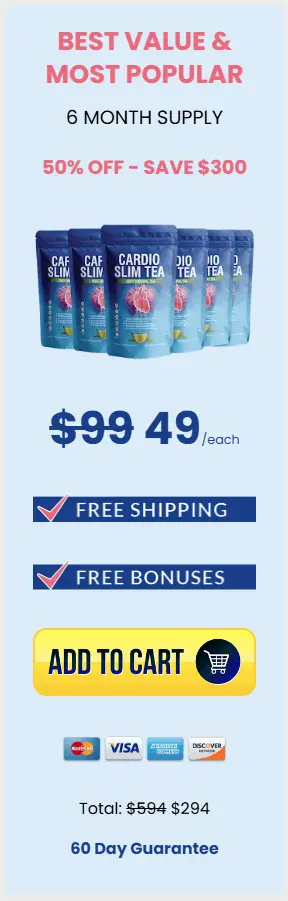 Cardio Slim Tea price